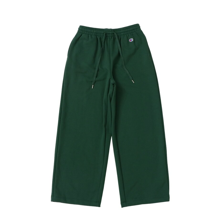 女款-CASUAL垂墜感落地刷毛棉長褲-深綠（ CW-Y207-605）