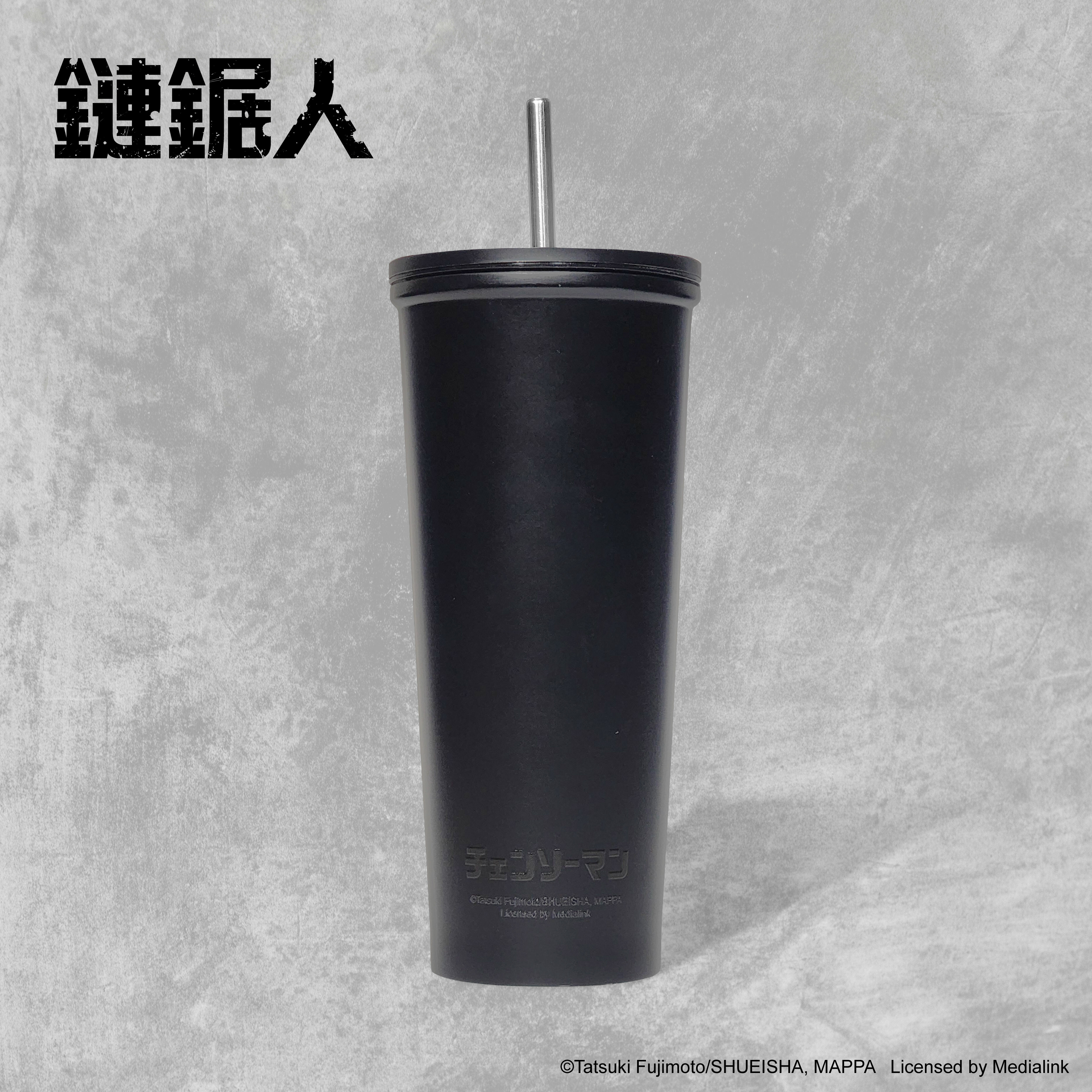 鏈鋸人-不鏽鋼吸管杯700ml-鏈鋸人