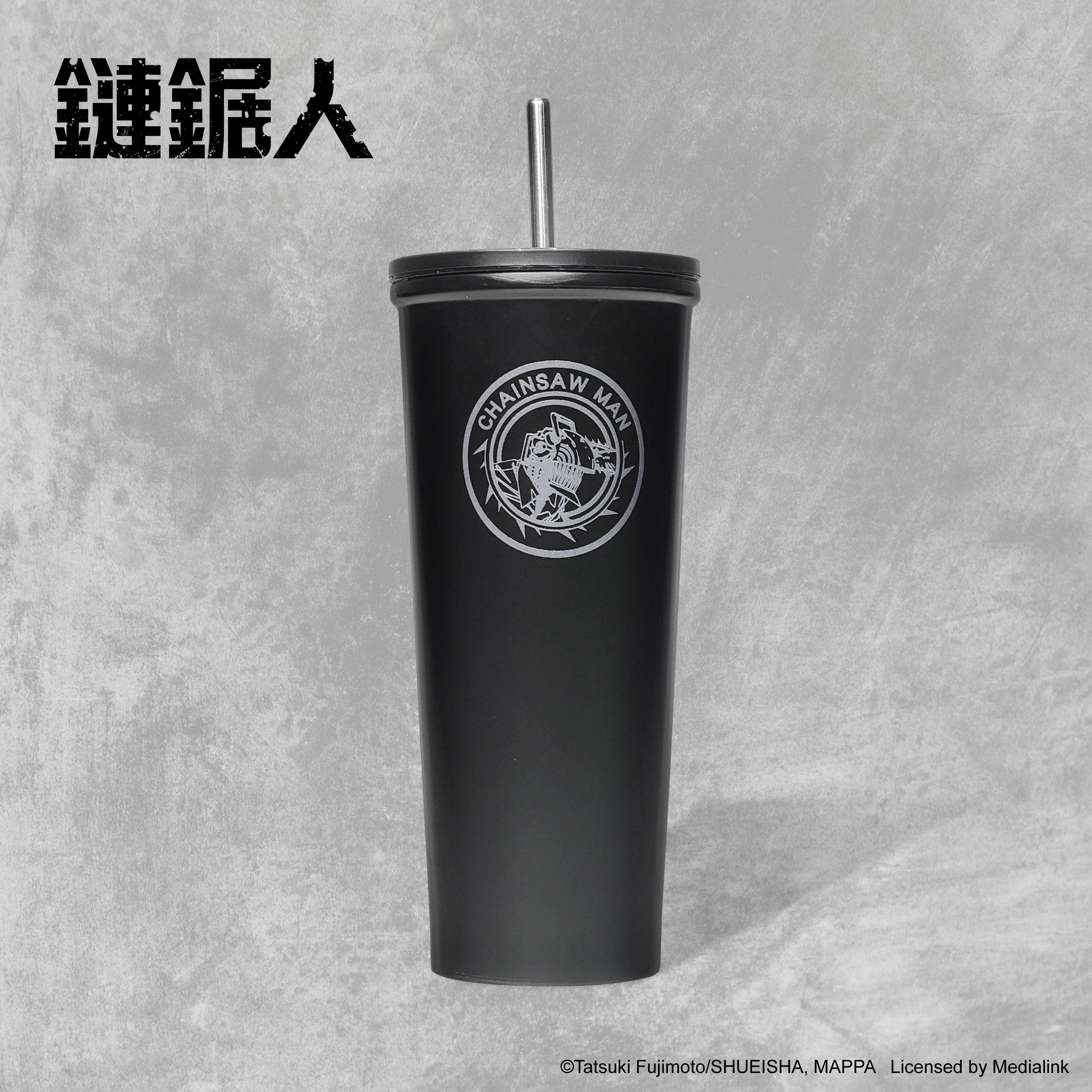 鏈鋸人-不鏽鋼吸管杯700ml-鏈鋸人