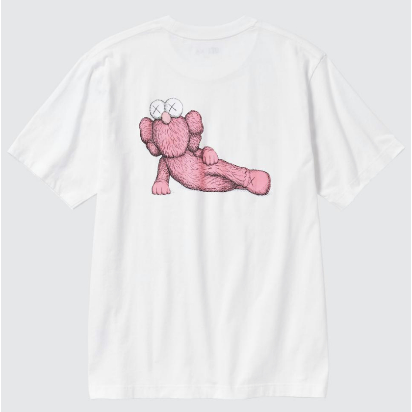 KAWS UT HOLIDAY WHITE UNIQLO 聯名 TEE 短T 限量 限定 躺著 現貨