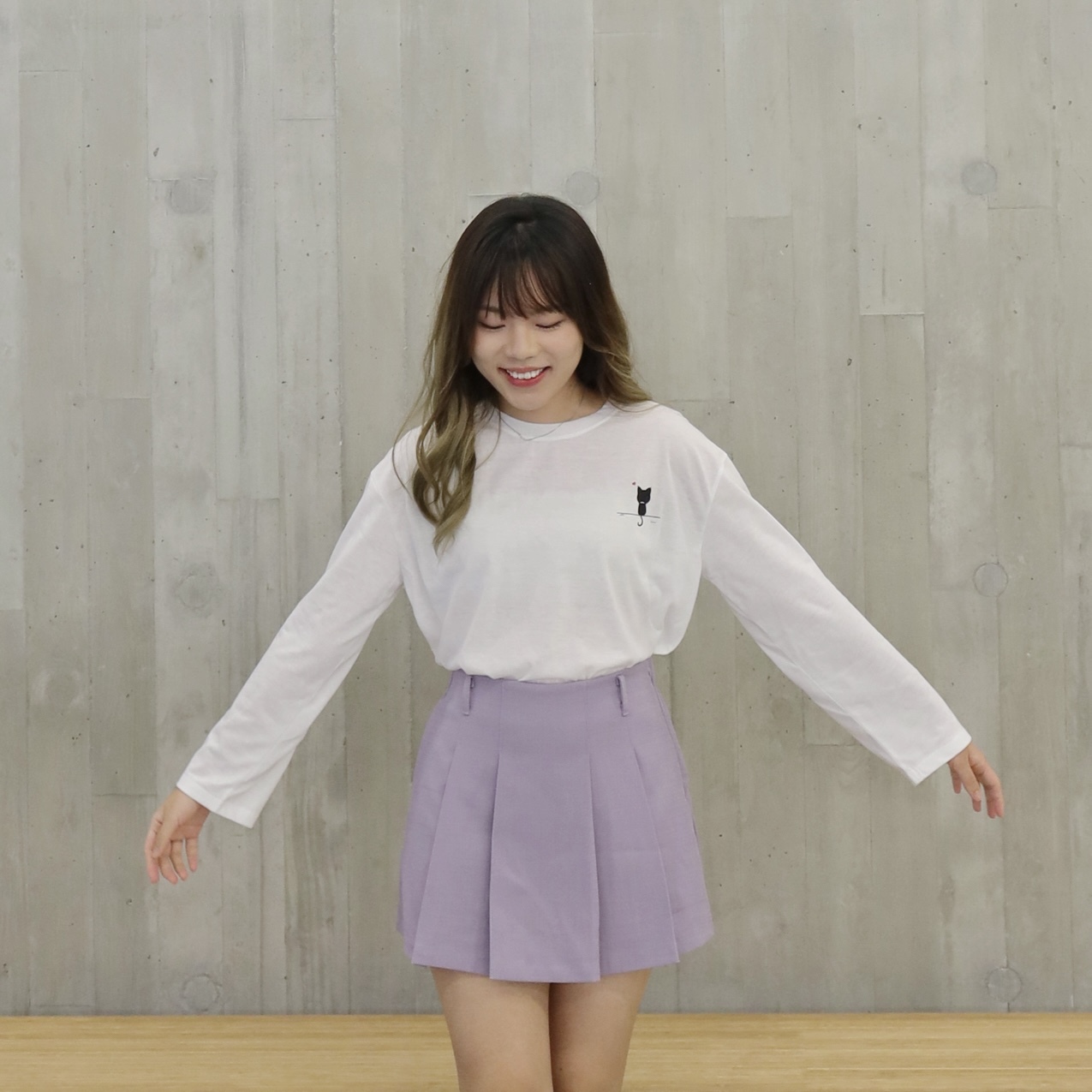 ✨ ||SK252||活潑百摺秋料短裙