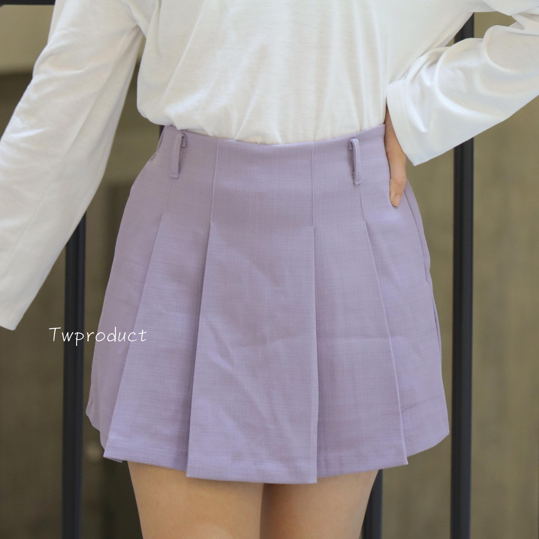 ✨ ||SK252||活潑百摺秋料短裙