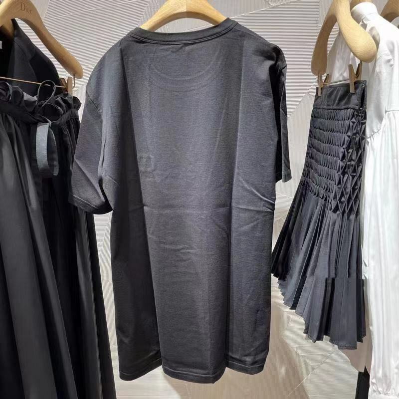 Dior Homme 黑色CD字母短袖Tee 943J605  A0554   989 -T