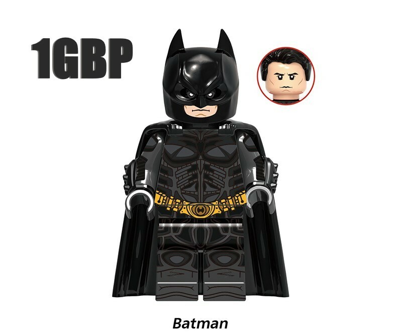 1GBP Special Offer: Batman DC Custom Minifigures Fit Lego XH1940