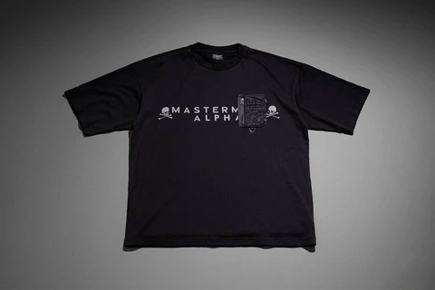 ALPHA INDUSTRIES MASTERMIND JAPAN MMJ 聯名 短T 骷髏 現貨 TC1607-9001