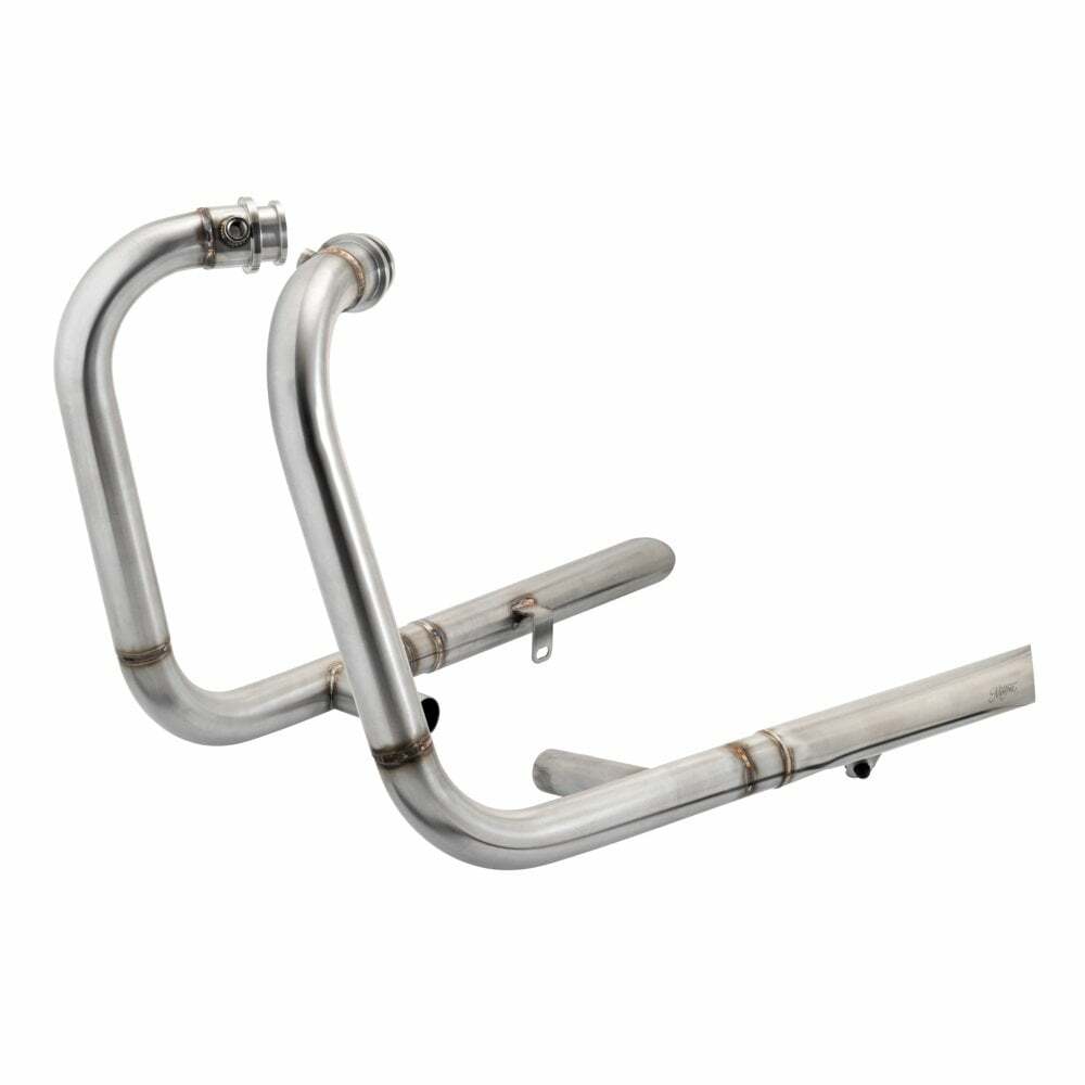 Motone 水冷 Bobber 專用 全段排氣管 氫彈 H-BOMB 銀