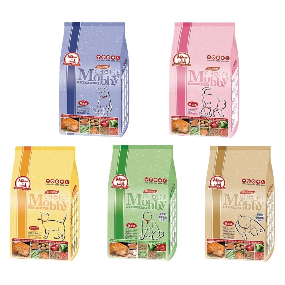 莫比 貓飼料全品項 Mobby