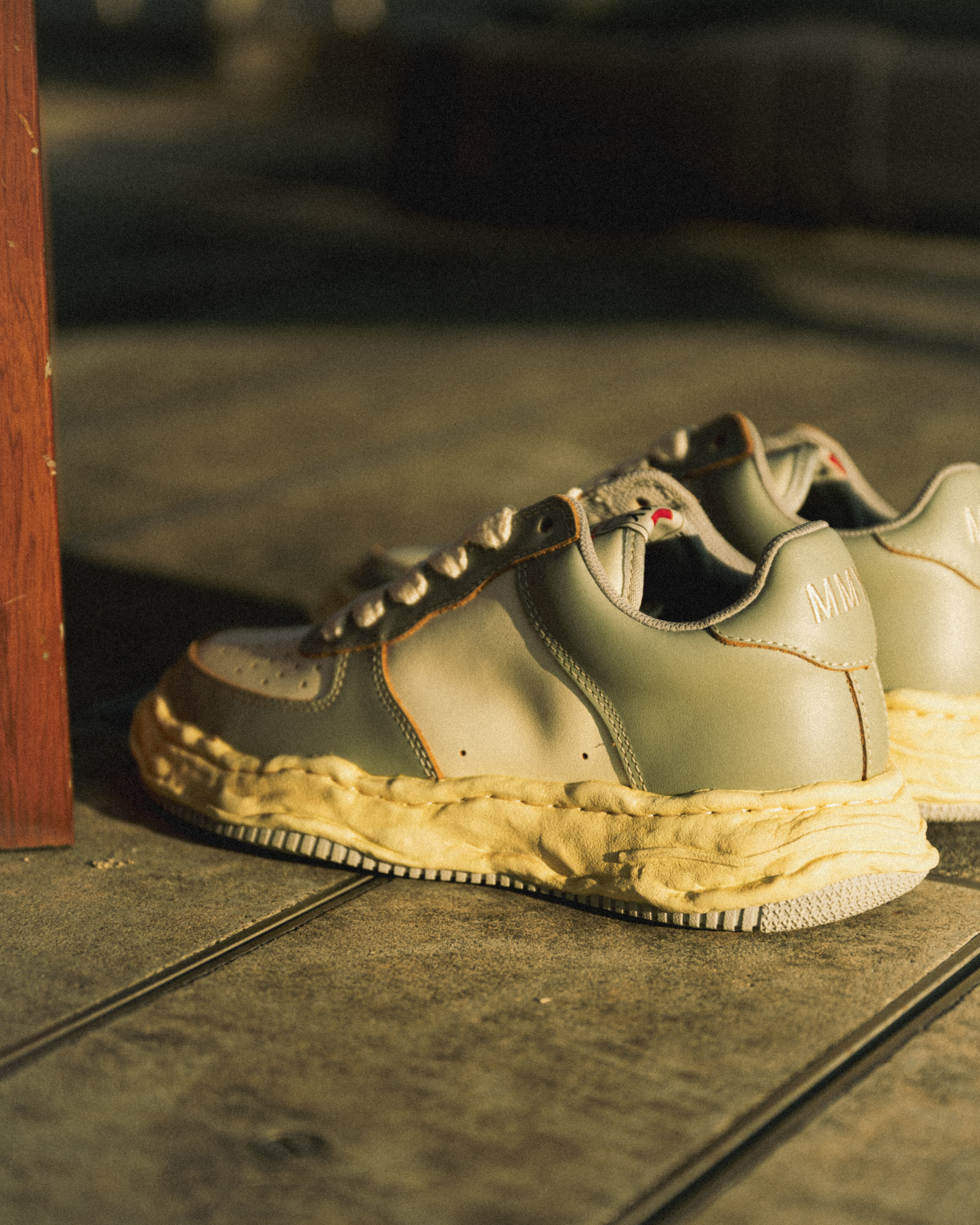 [現貨] MIHARA WAYNE VC Leather Grey | A11FW713