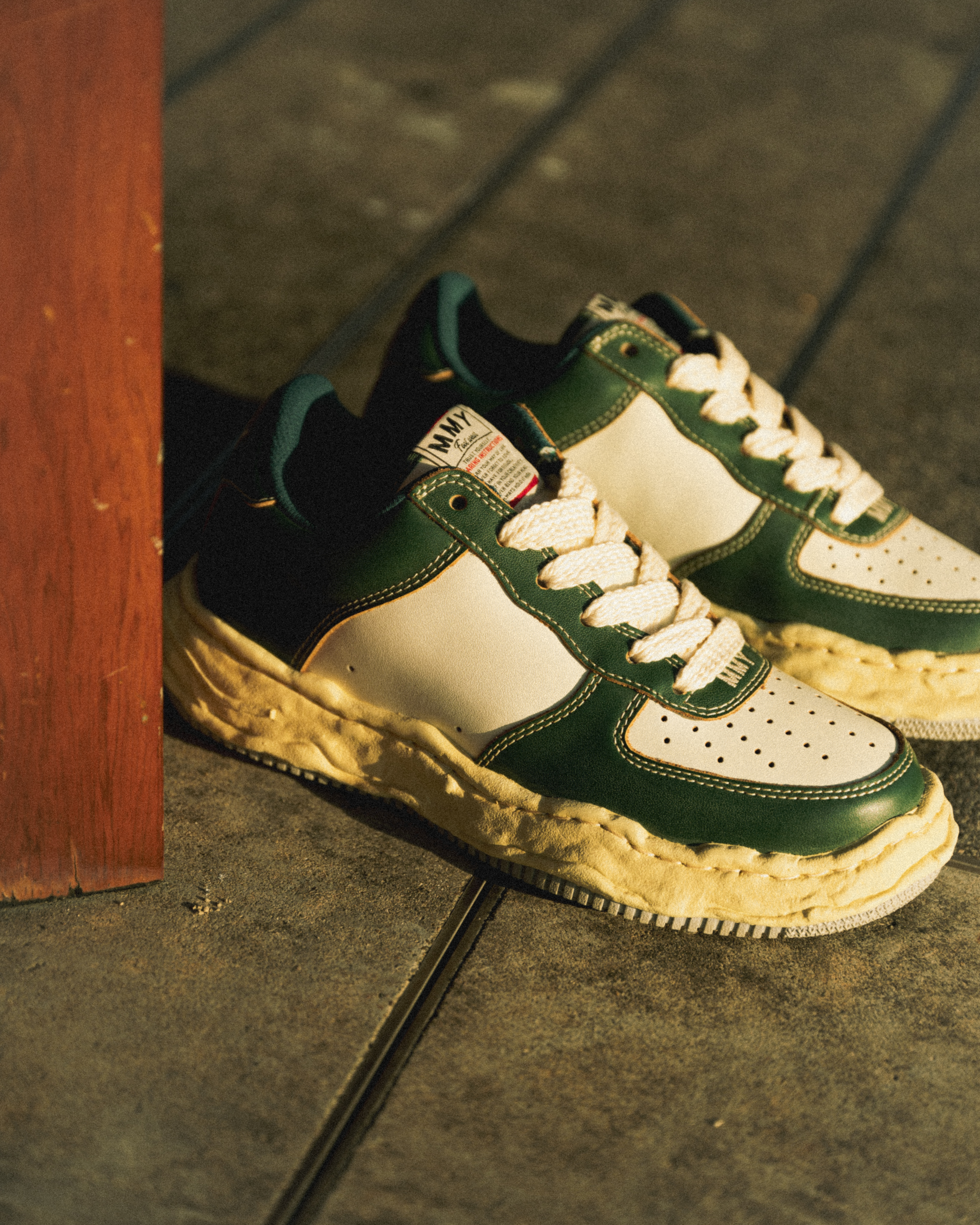 [現貨] MIHARA WAYNE VC Leather Green | A11FW713