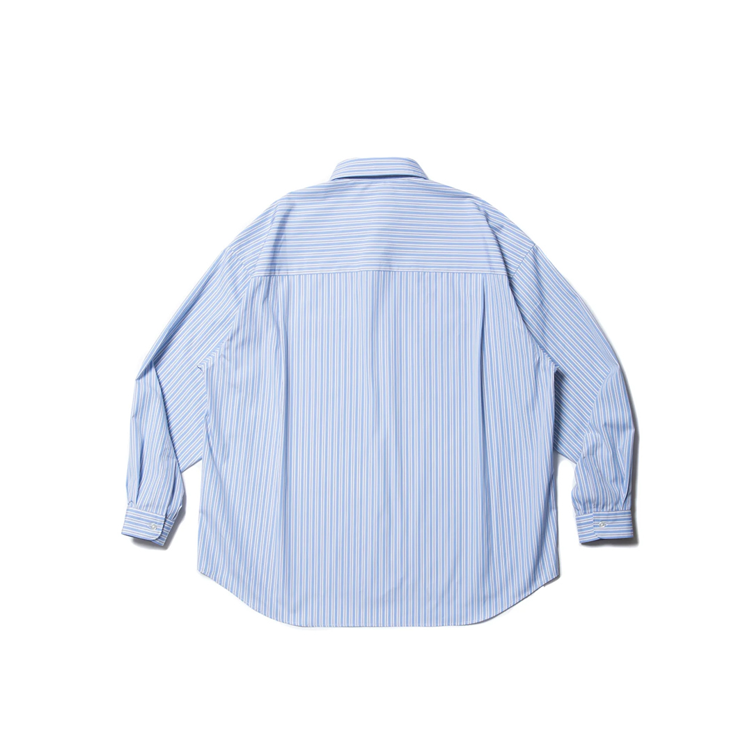 COOTIE PRODUCTIONS 23A/W STRIPE BROAD L/S SHIRT (THOMAS