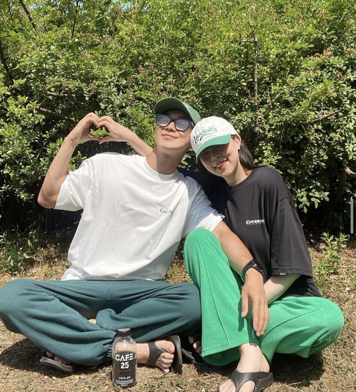 韓國連線 Covernat 涼感素T 1+1組合包 白+黑 黑+黑 涼感 情侶裝 不拆賣 /預購