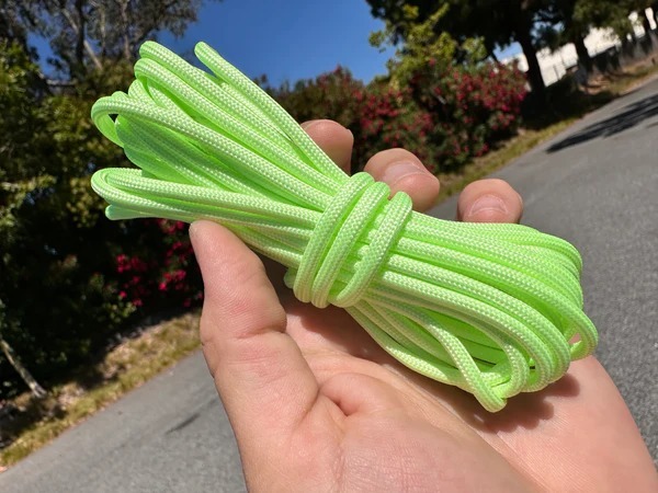 CountyComm GITD 發光 DACRON® - 15 英尺/155 磅測試 - 應急包！