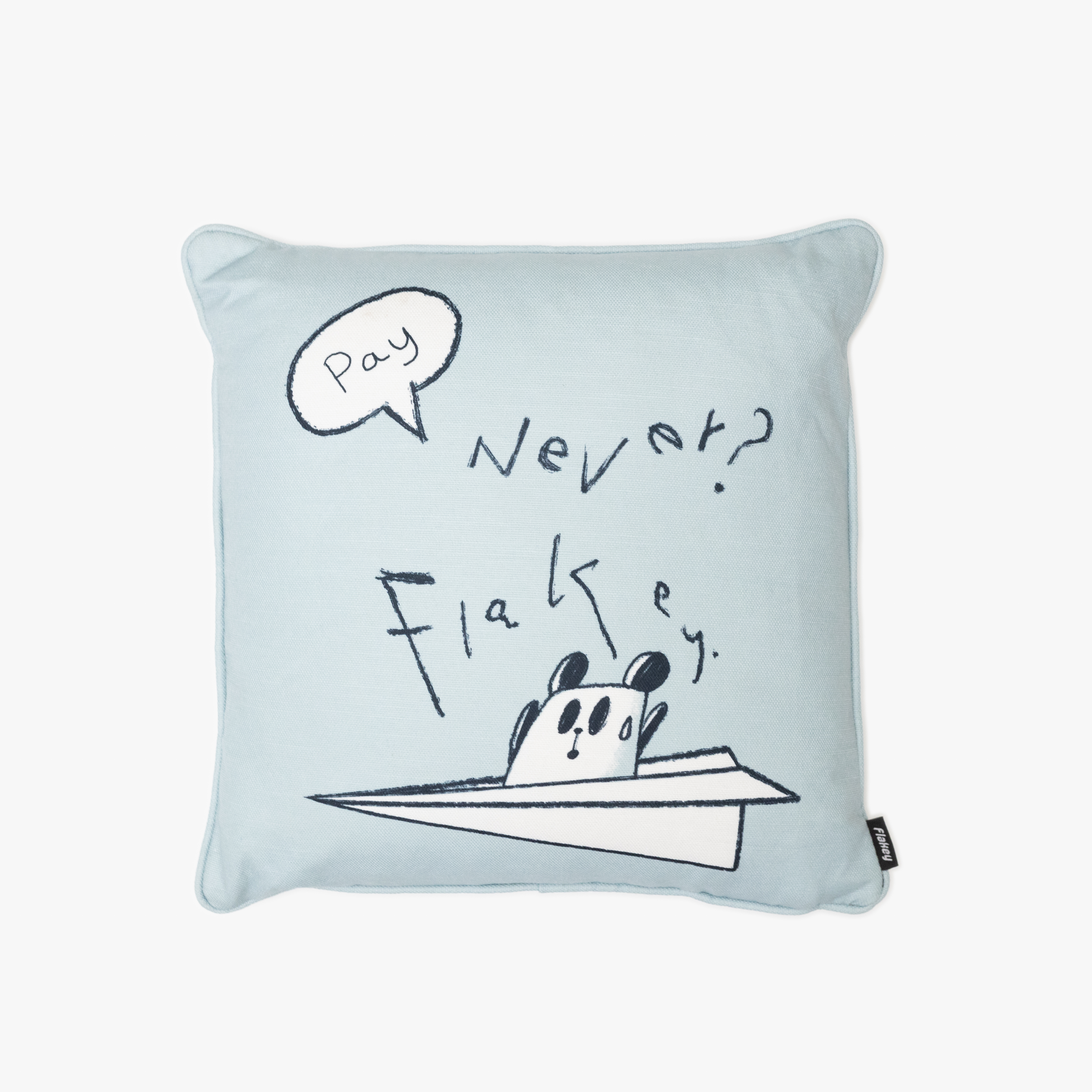 藍色聾貓搭飛機「咕𠱸軟綿綿邊有上下弦」用一陣咕𠱸