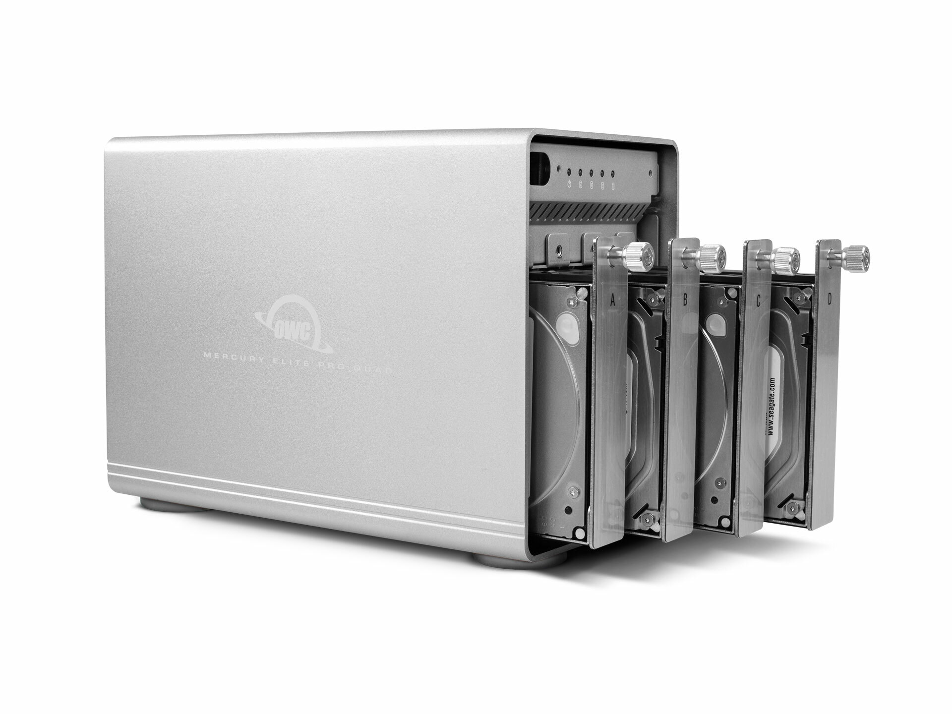 OWC Mercury Elite Pro Quad 4 Bay RAID USB 3.2 (10Gb/s) External Enclosure
