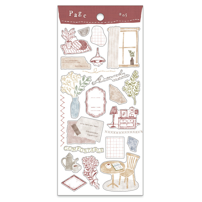 室內裝飾 page系列 描圖紙貼紙|日本Mind Wave