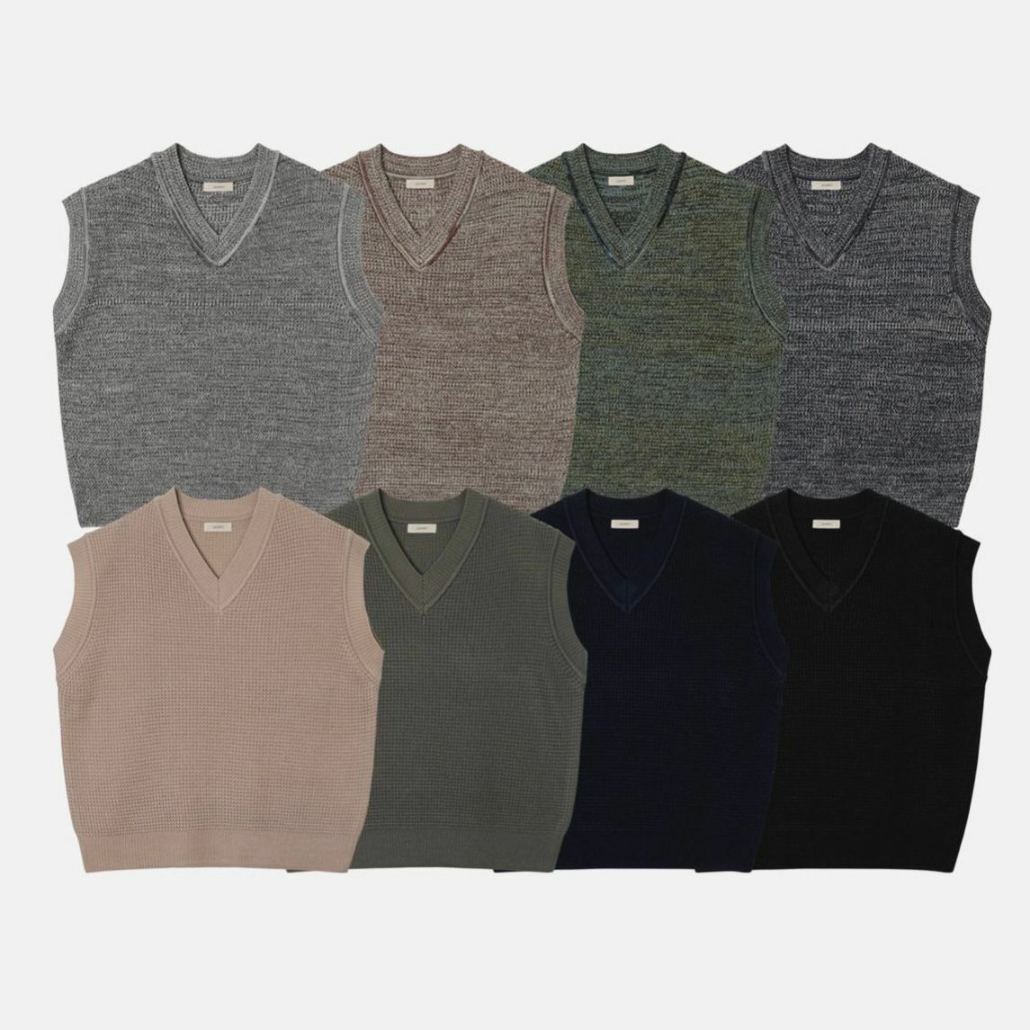 V領淨色背心 JACKPOT-002V