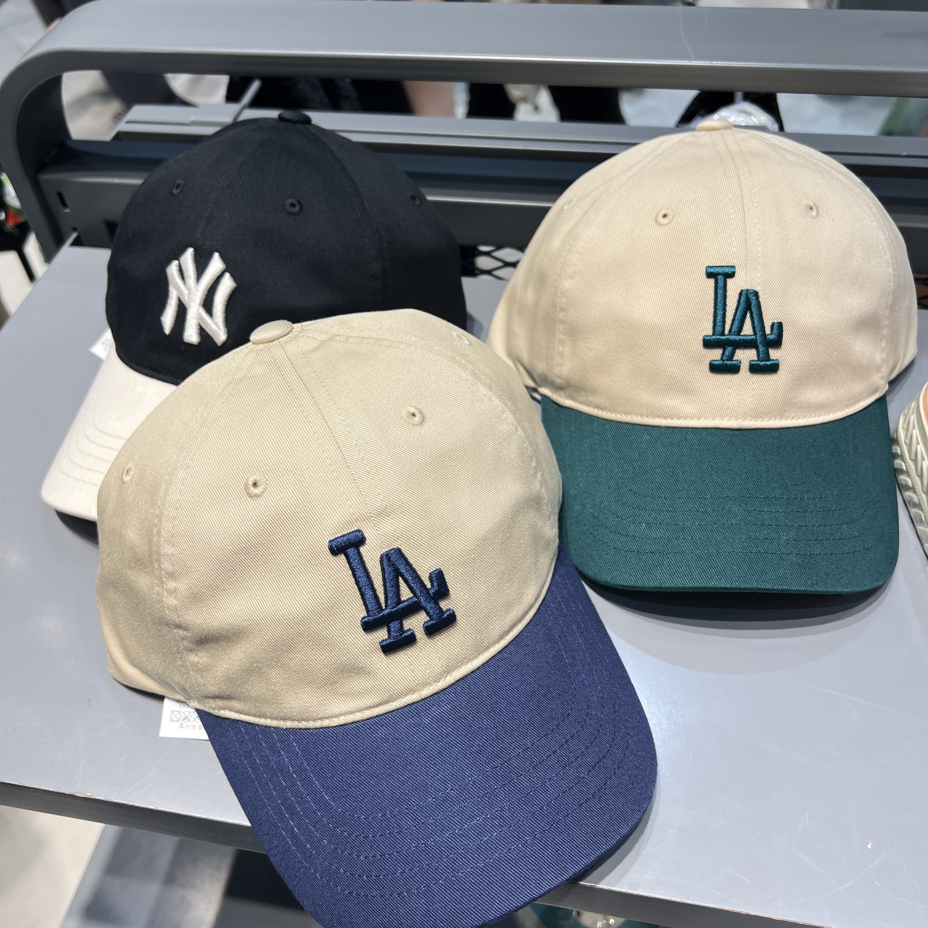 #現貨 韓國 MLB 拼接老帽