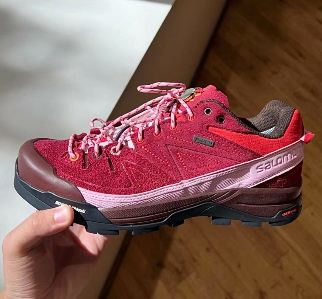 ALOMON GTX FOR TBA X-DESALPES 玫瑰紅 紅色 耐磨防滑