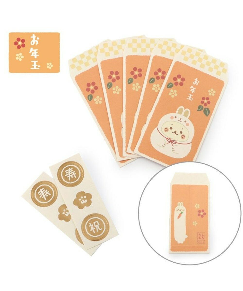 Sirotan 祝儀袋 兔年大吉/好心情/水引繩結(5入)