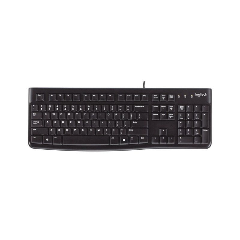 Logitech K120 標準有線鍵盤 (中文版)