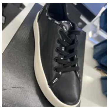 [S] DKNY COURT SNEAKER,BLACK, KZD32464-BLK [FINAL SALE] (SD673)