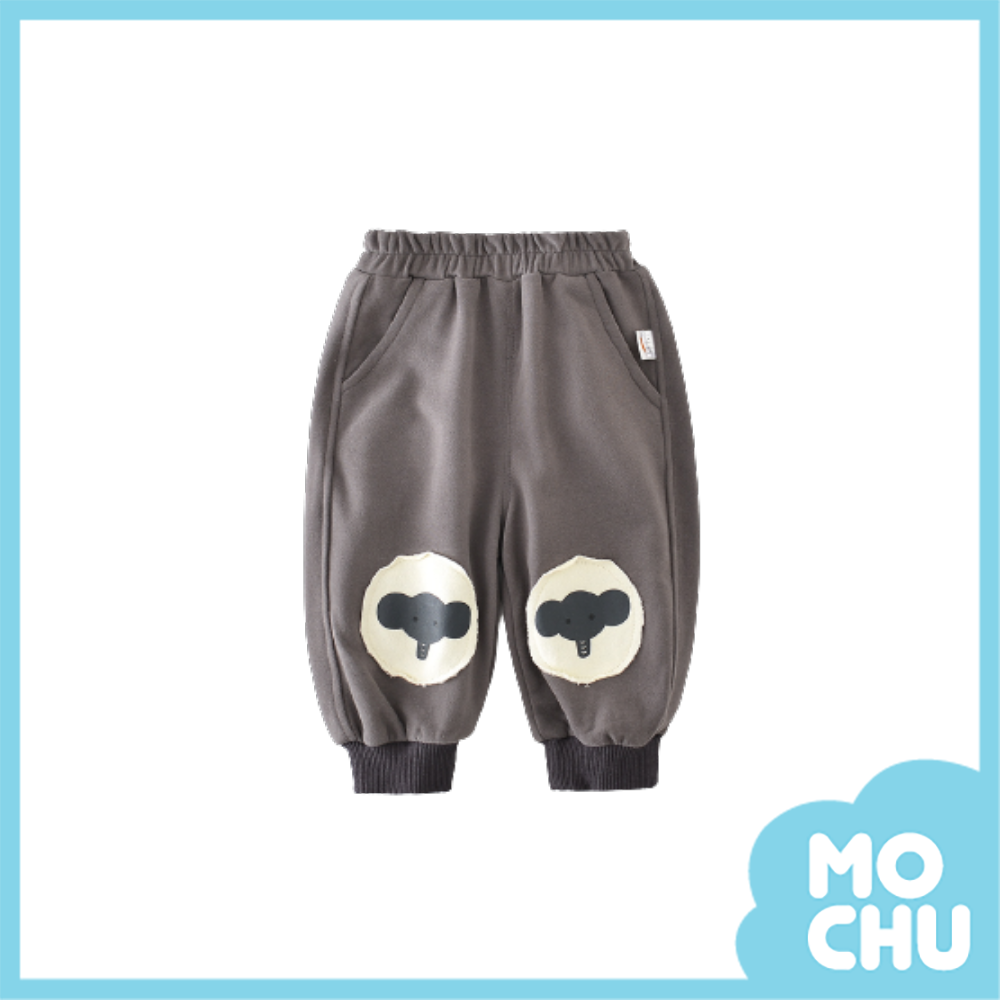 (80cm現貨)小灰象貼布休閒運動褲