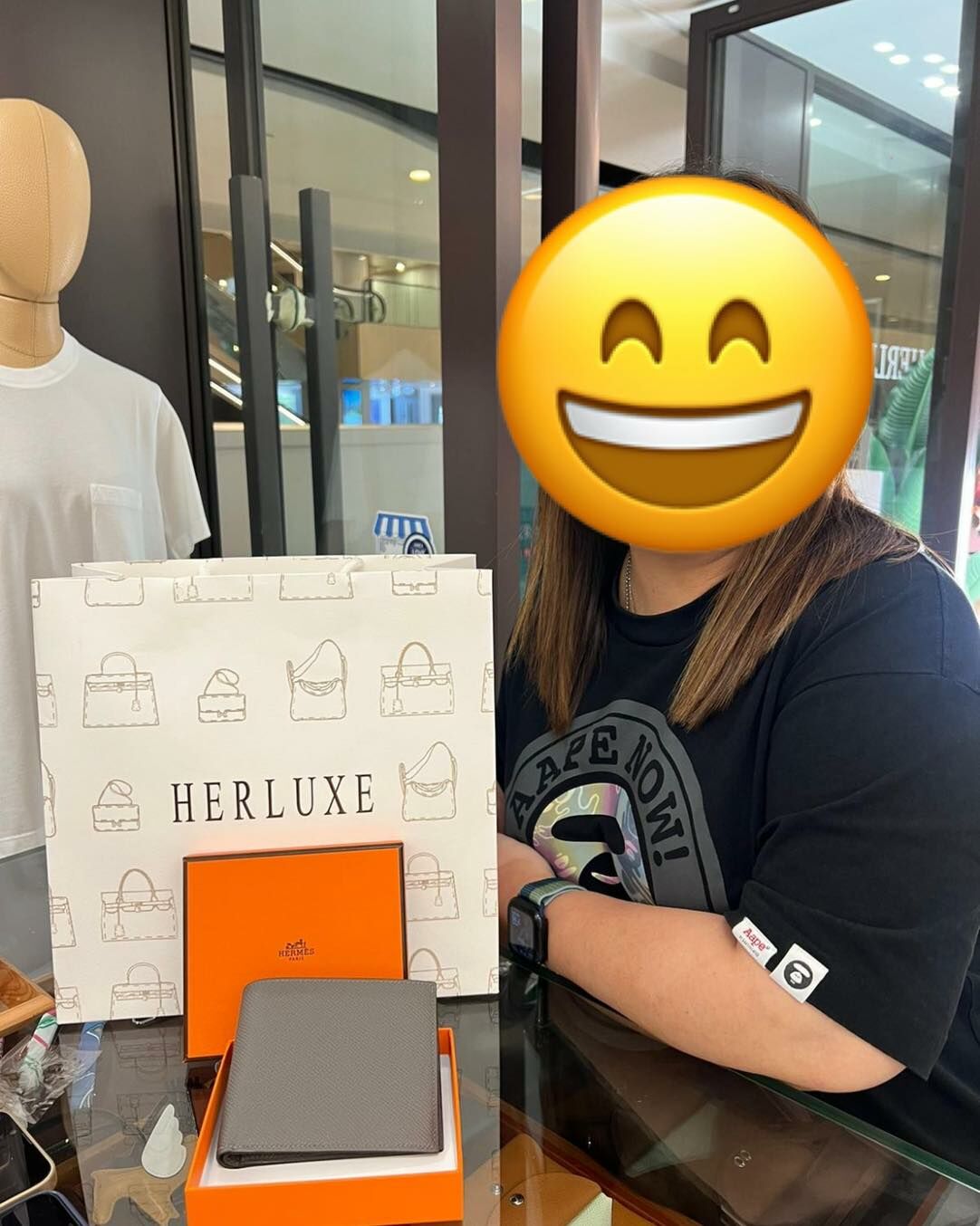 爽快vip靚靚多次嚟復購🥳 今次嚟pick up心意禮物俾老公🛍️🥳款式經典耐用👍🏼希望佢鍾意❤️☺ 靚靚仲要訂L26 Q1鼠尾草💚😘 多謝你嘅選擇與信任🫶 我哋會繼續奉上更多好物💕