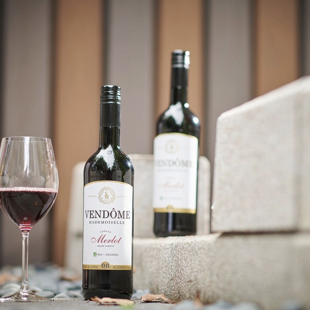 VENDOME Merlot無酒精紅酒【風味微酸澀，男性及長輩的最愛】