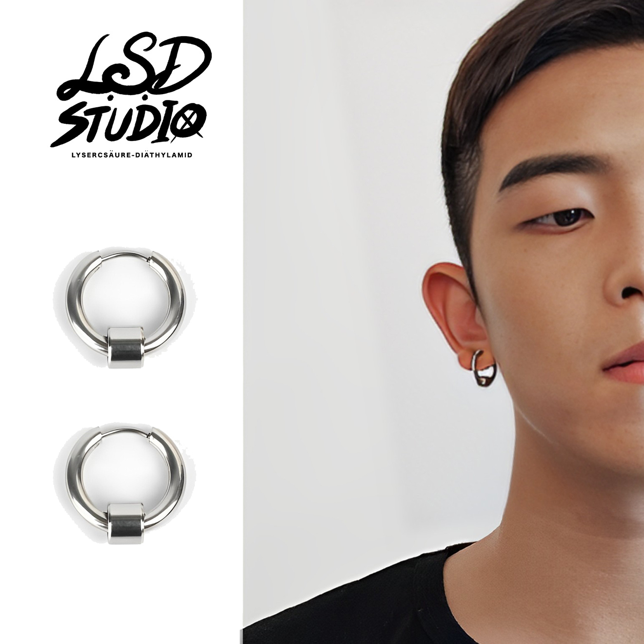 【ACGY008】永恆迴圈設計耳環