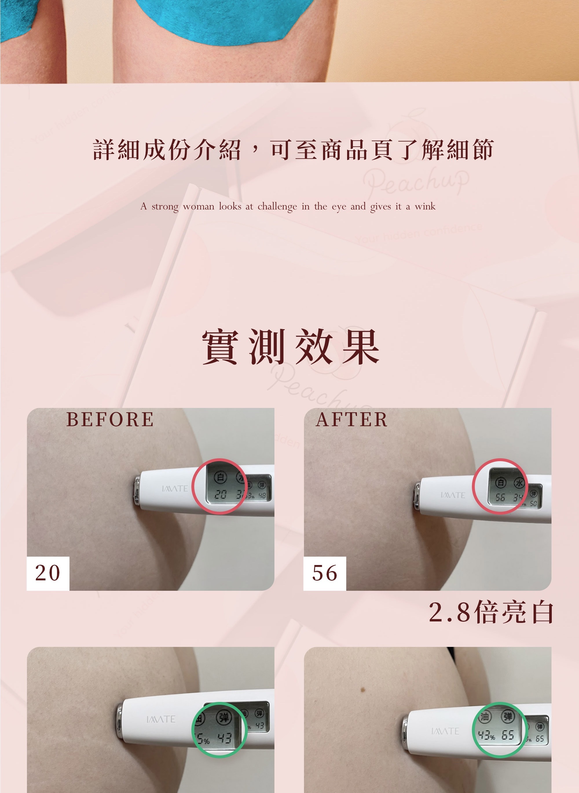 Peachup,臀膜,屁股長痘痘,私密處保養,屁股暗沈