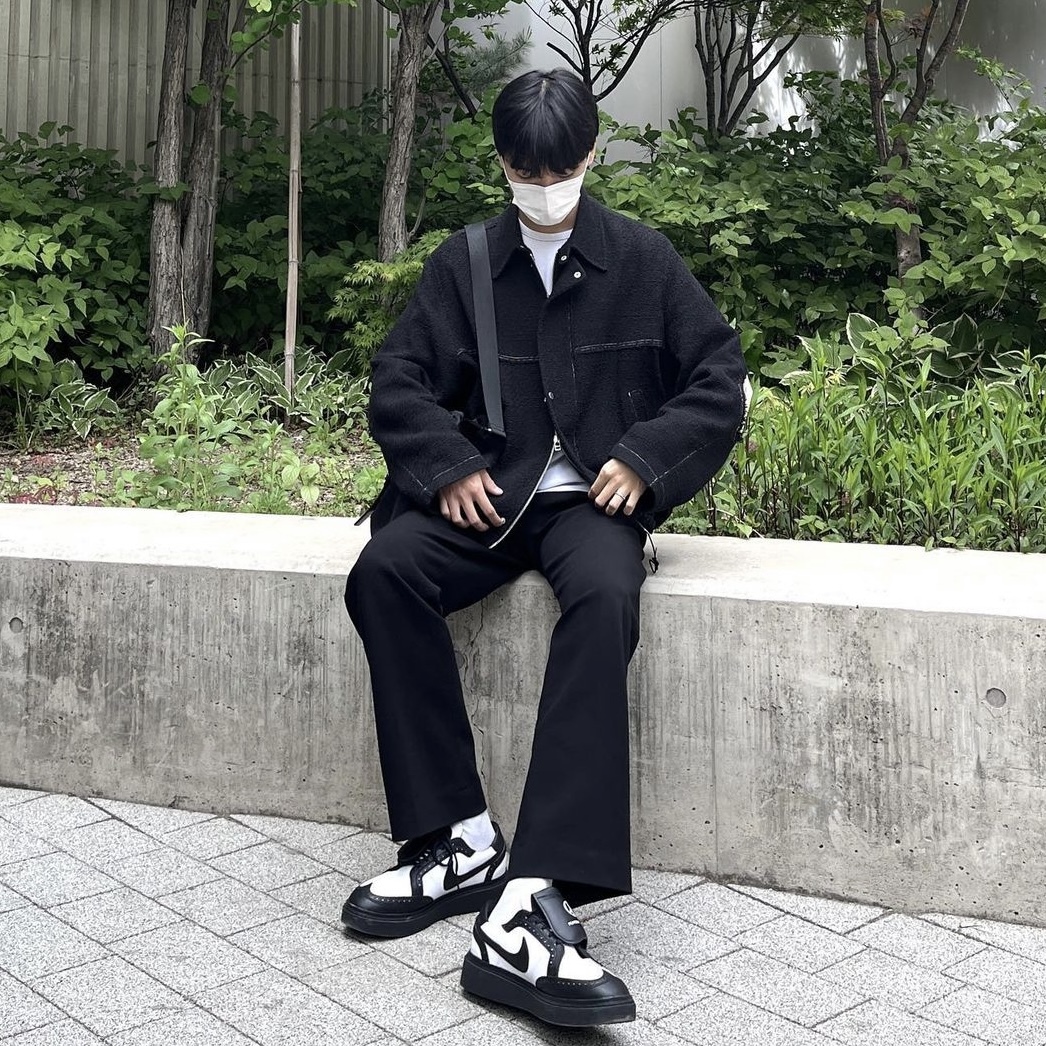 <歡慶GD來台灣限時降價>Nike x Peaceminusone Kwondo 1 GD 權志龍 雛菊 牛津鞋 黑白