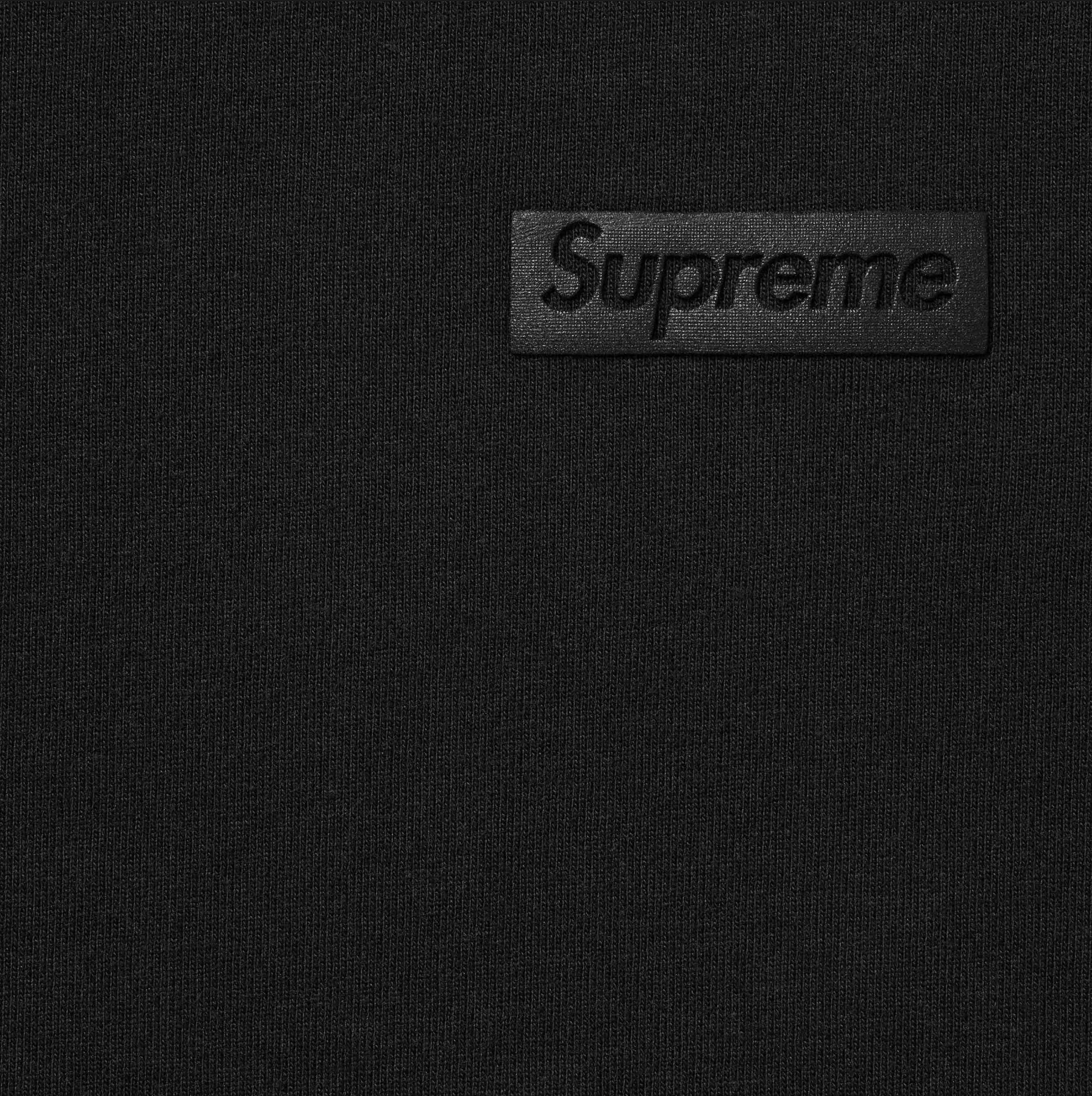 [現貨] Supreme FW23 HIGH DENSITY SMALL BOX S/S TOP 'BLACK'