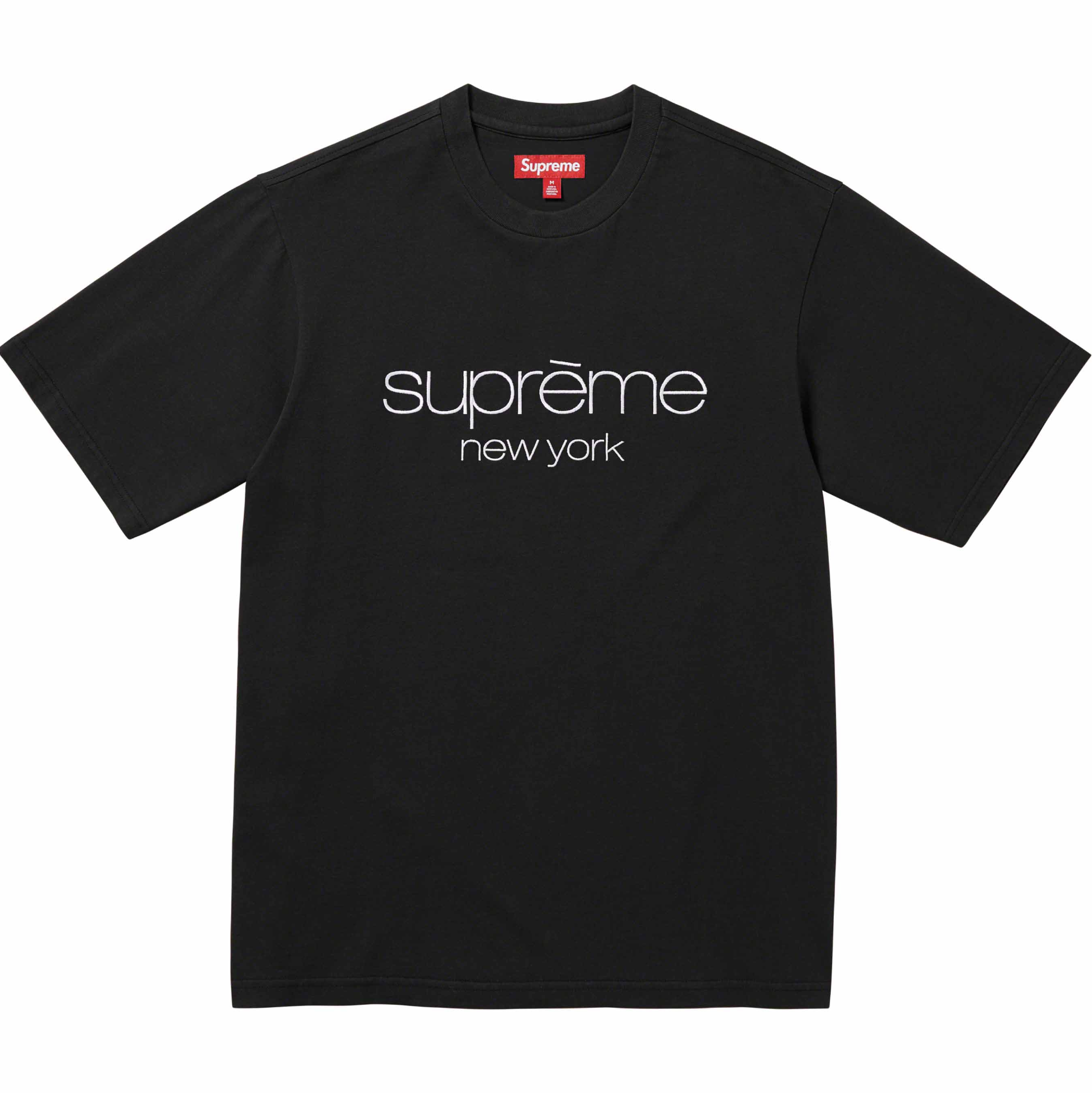 [現貨] Supreme FW23 CLASSIC LOGO S/S TOP 'BLACK'