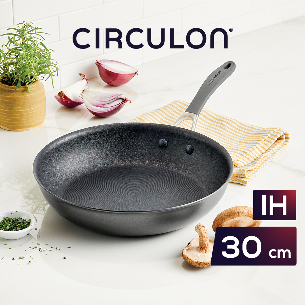 《CIRCULON A1系列》 極致抗刮不沾平底鍋30CM