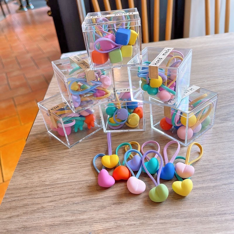 糖果色多款髮圈