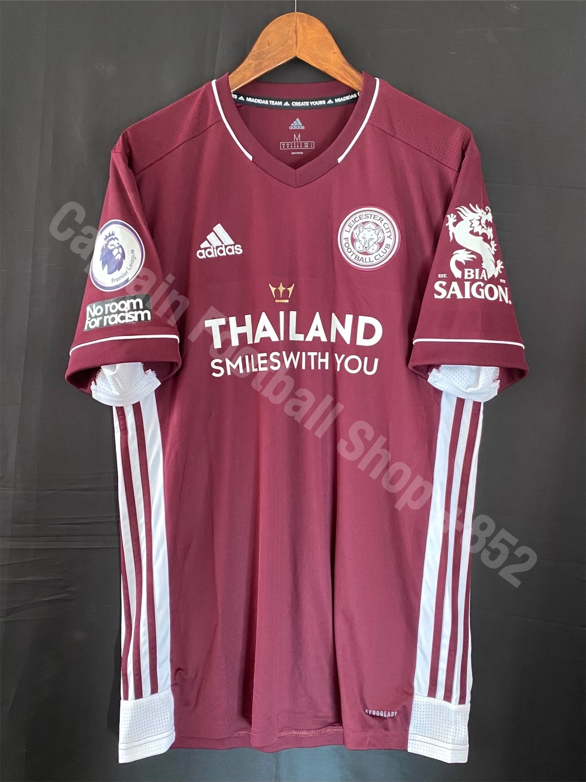 (更衣室版) 李斯特城 2020-2021 Adidas 作客更衣室球員版球衣 #15 BARNES