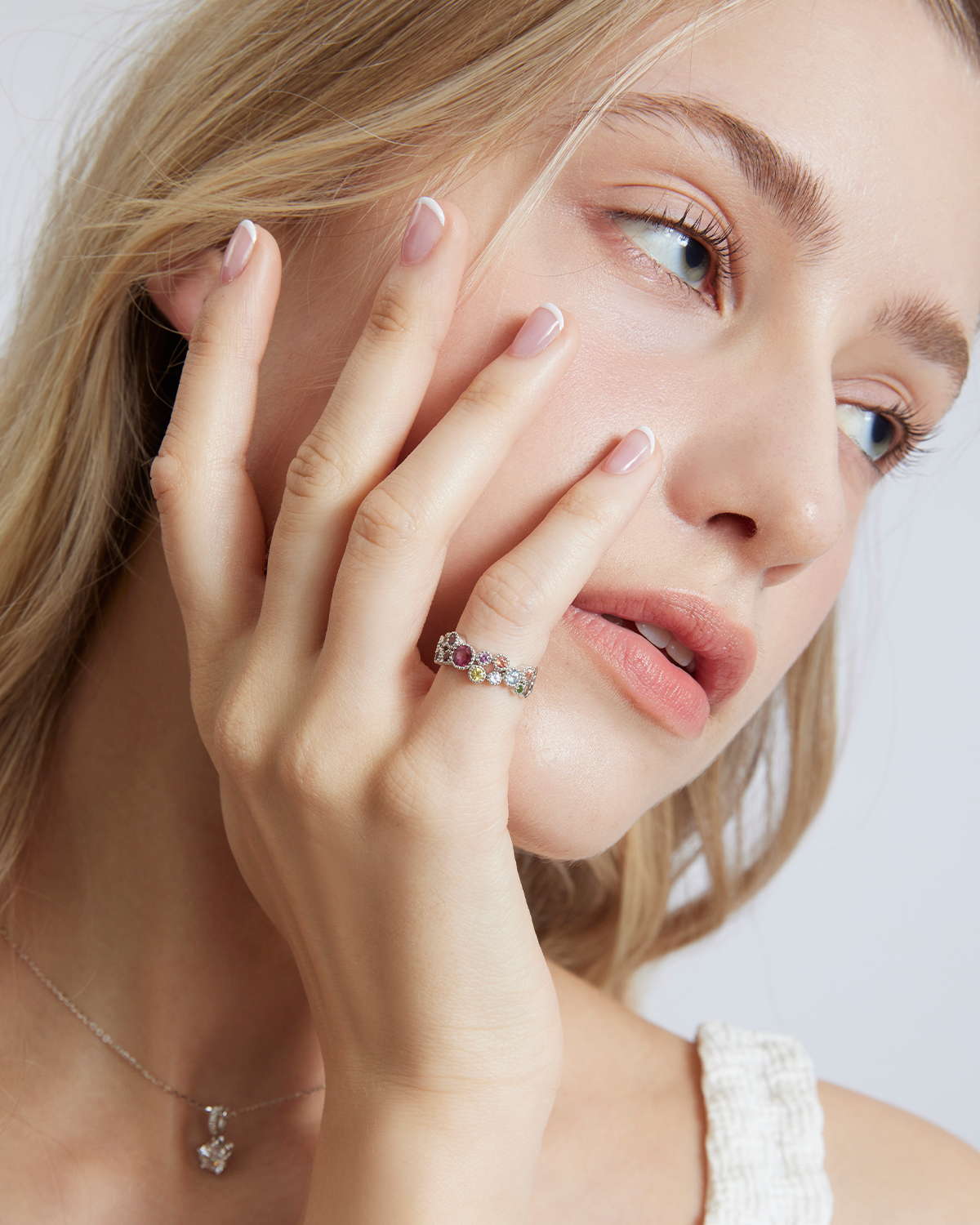 KALEIDOSCOPE - 萬花筒之境 彩色藍寶石戒指