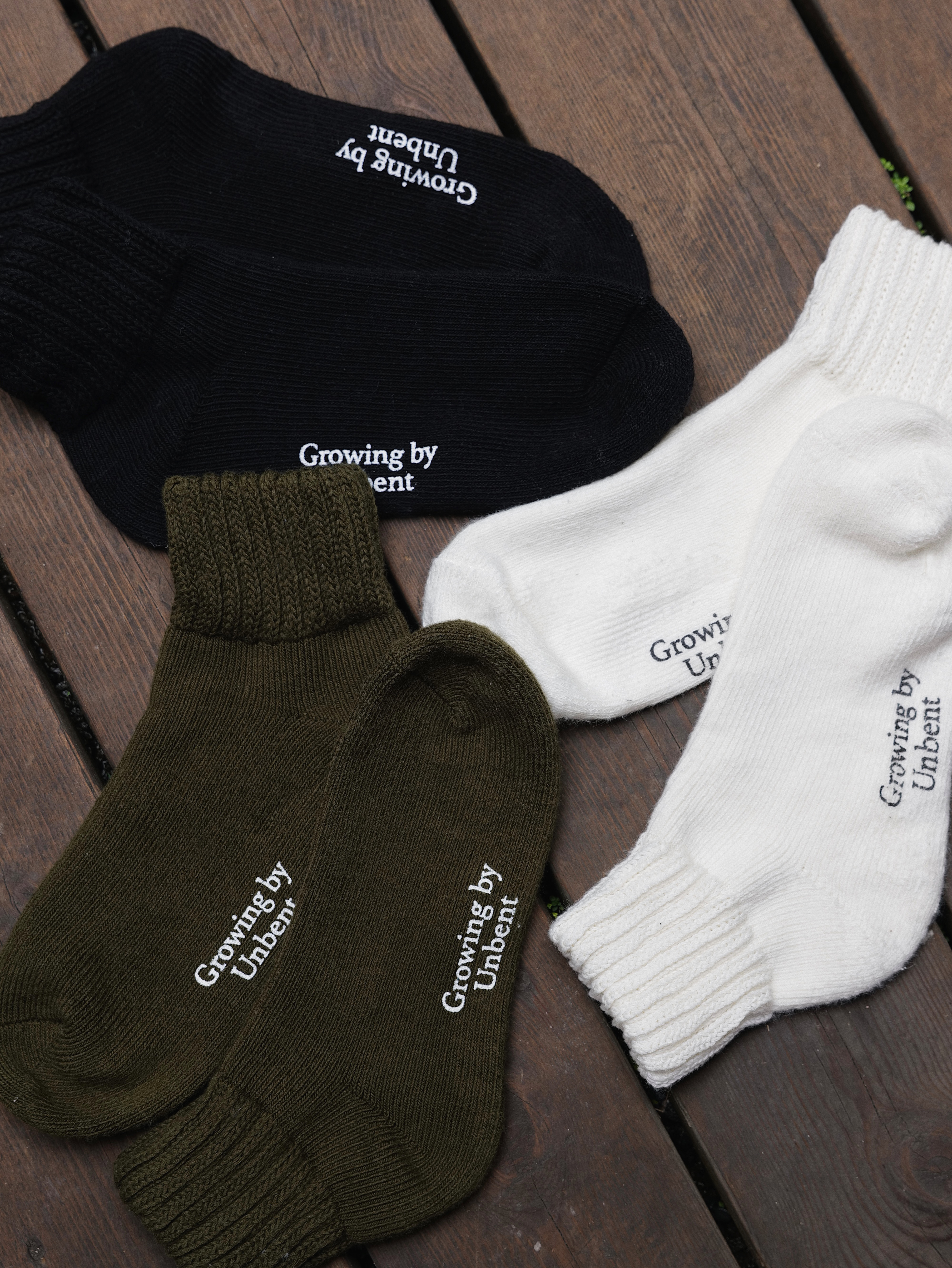 #預購 Unbent 23AW 純棉 透氣 日系 中筒襪 三色