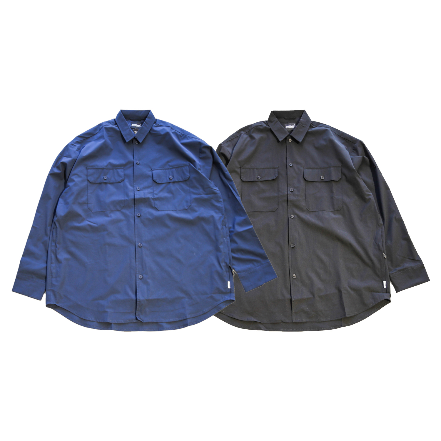 【車庫服飾】OUTDOOR 寬鬆口袋長袖襯衫