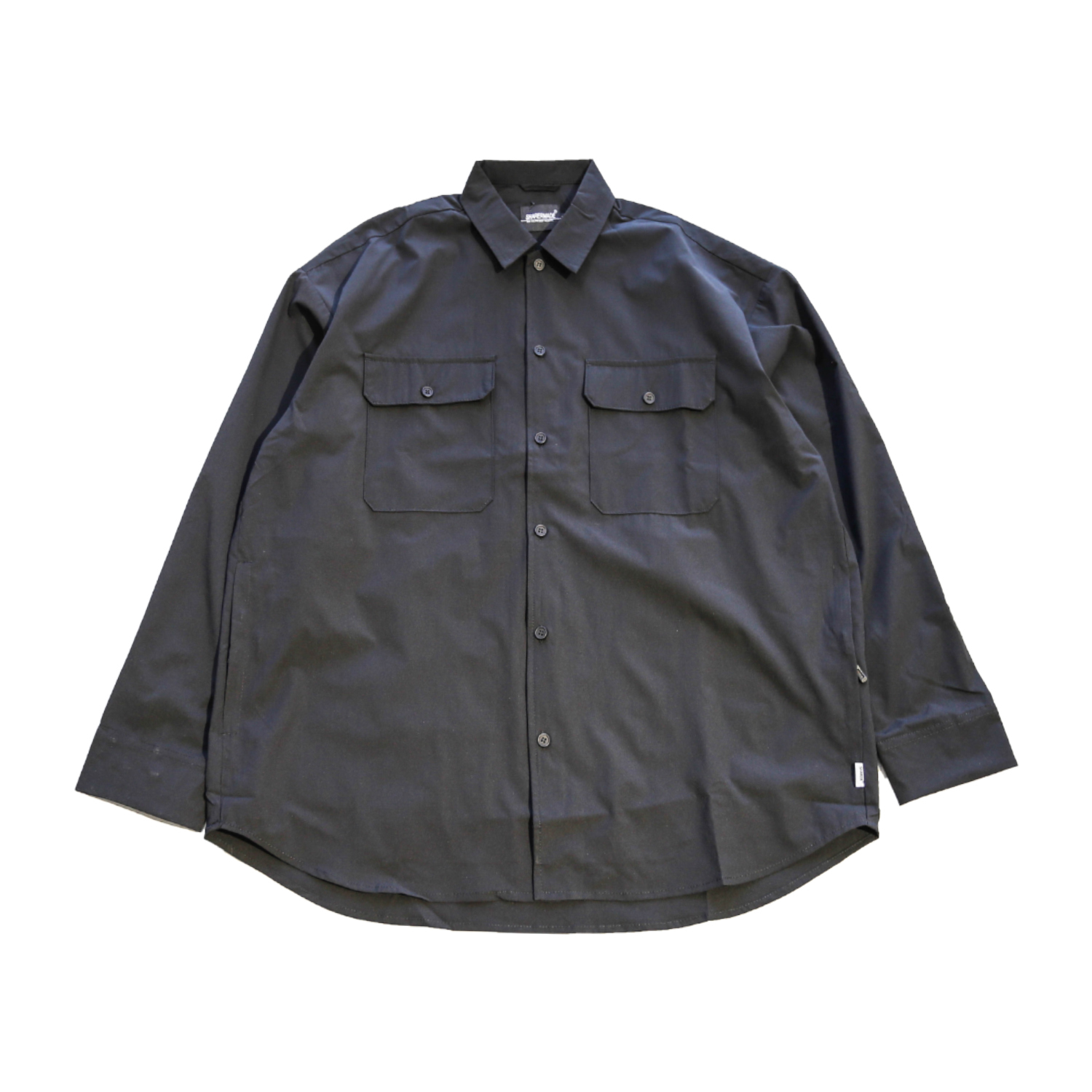 【車庫服飾】OUTDOOR 寬鬆口袋長袖襯衫