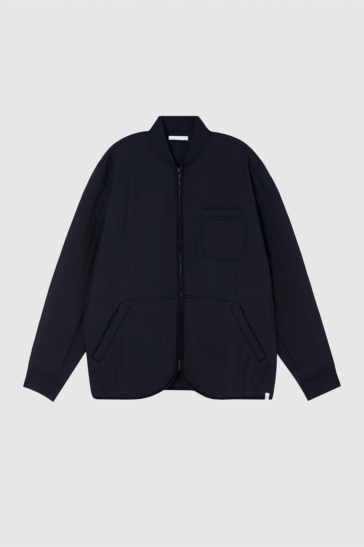 LINER 拉鍊式外套 UNISEX （霧黑）