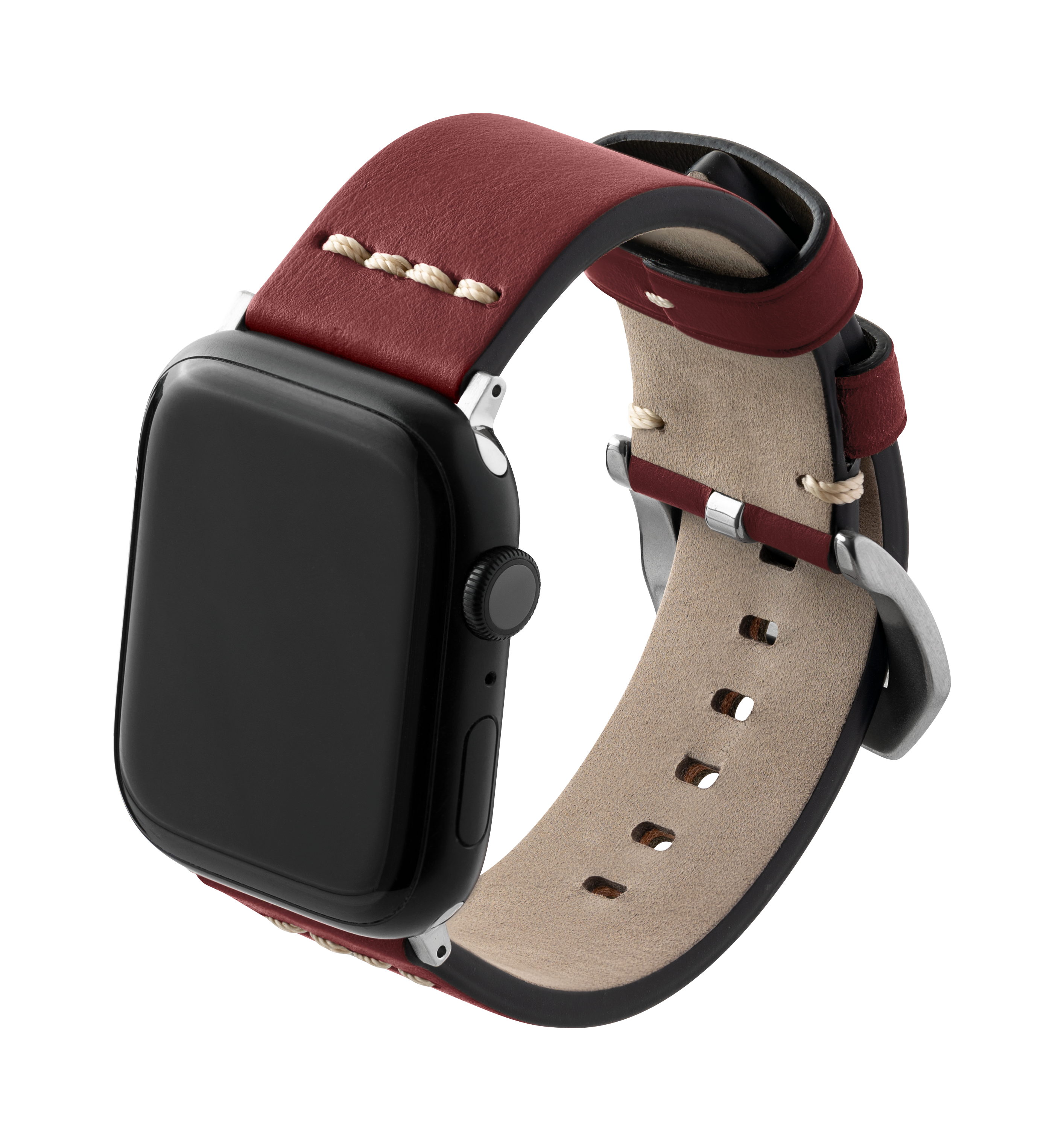 beepio 智慧錶帶 - 真皮穿線款 （無晶片）