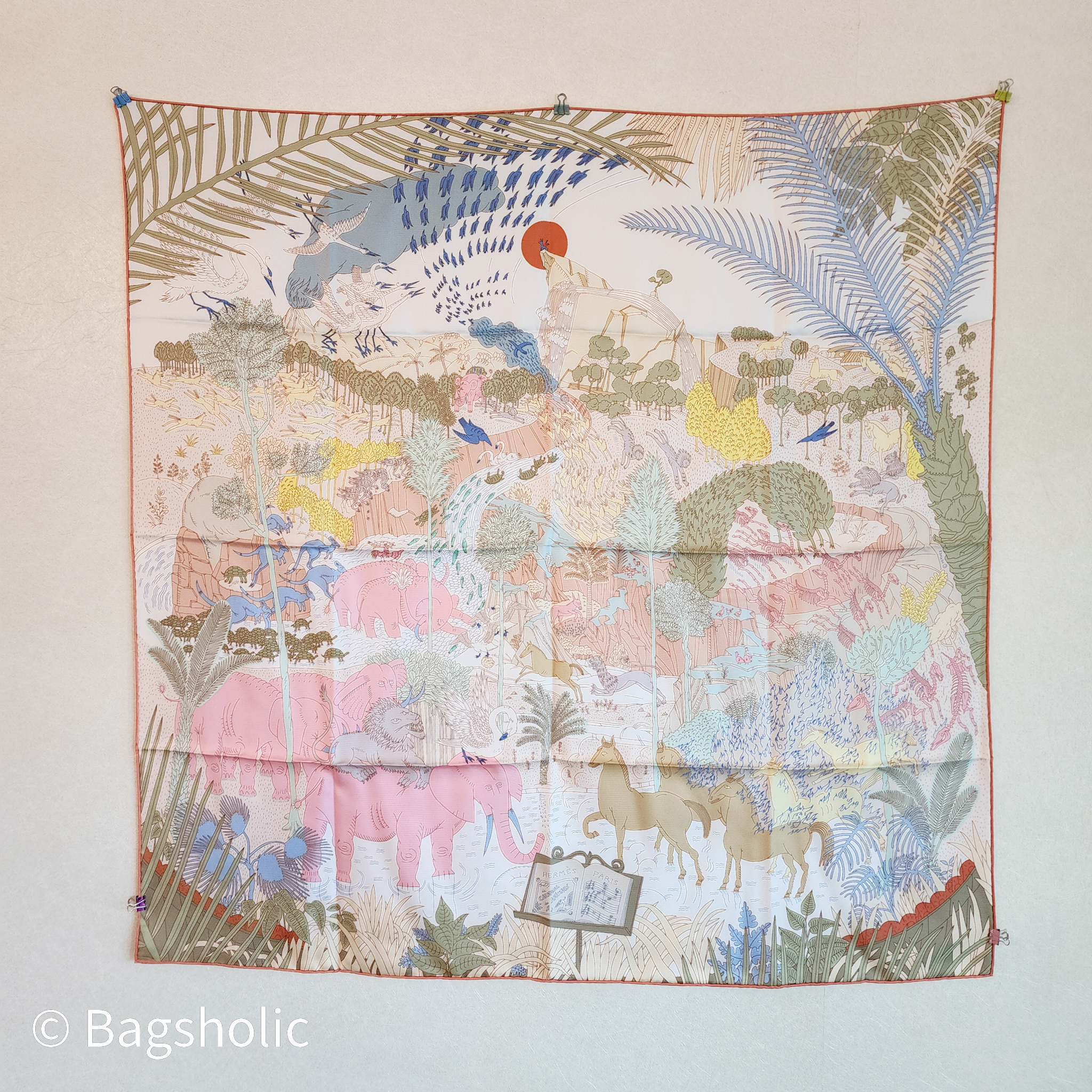 Hermes Silk Scarf 90