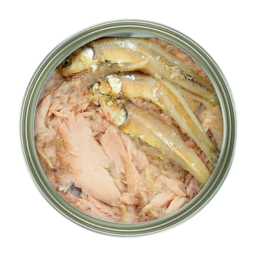 Fussie Cat Premium Wet Food Series - Tuna with Anchovies In Aspic 80g