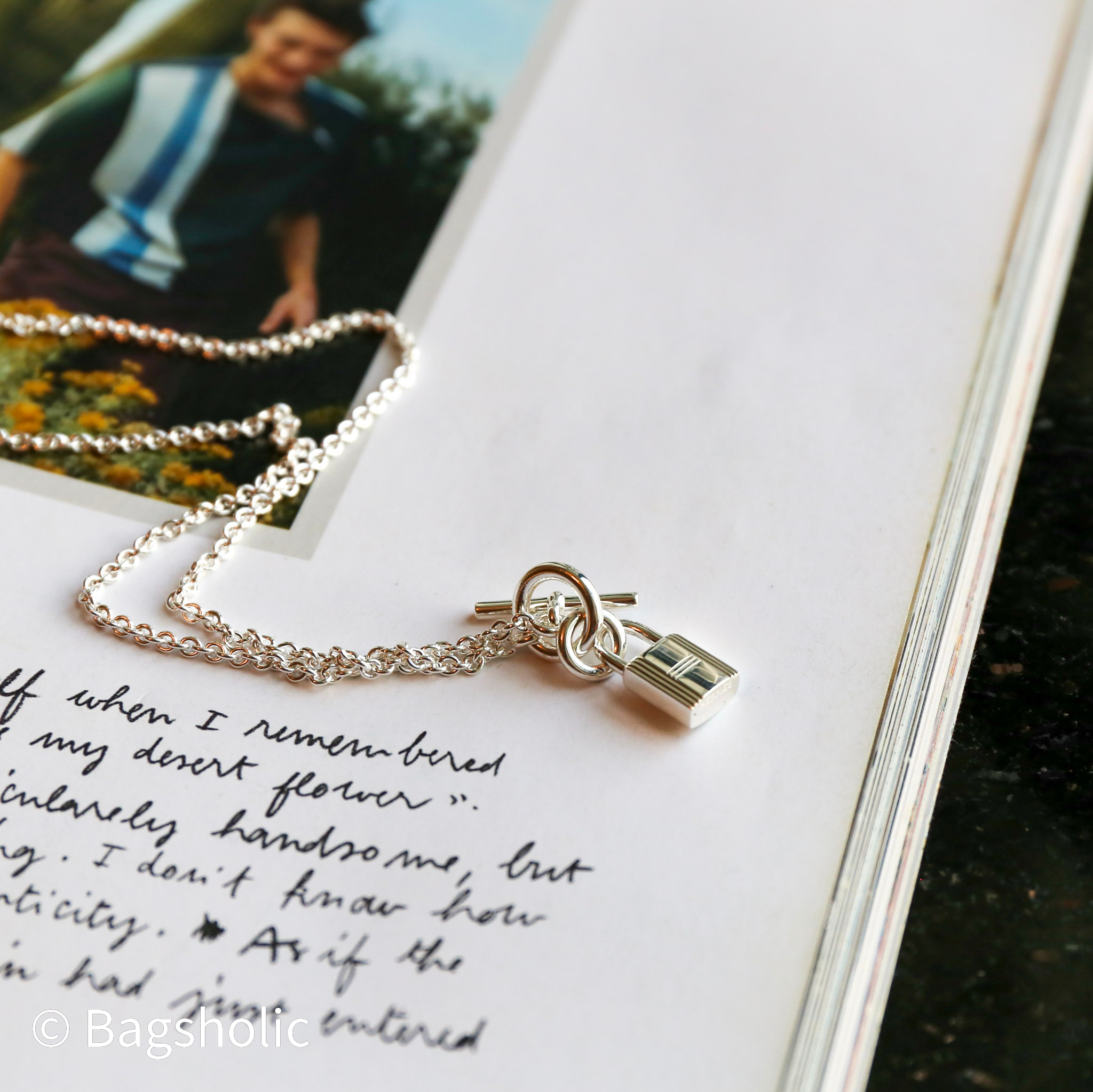 Hermes Kelly Cadenas pendant