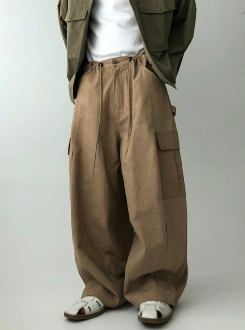 工裝Balloon Pants P2394