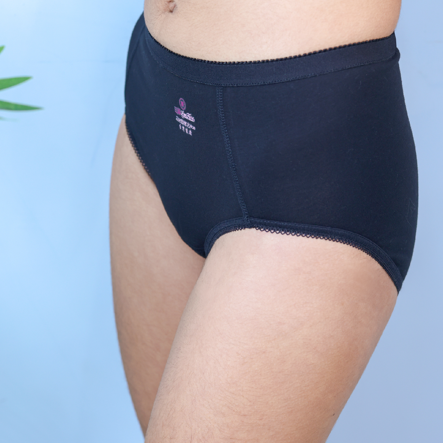 小三福 三福 棉質舒適女花邊中腰三角褲(S~2XL)