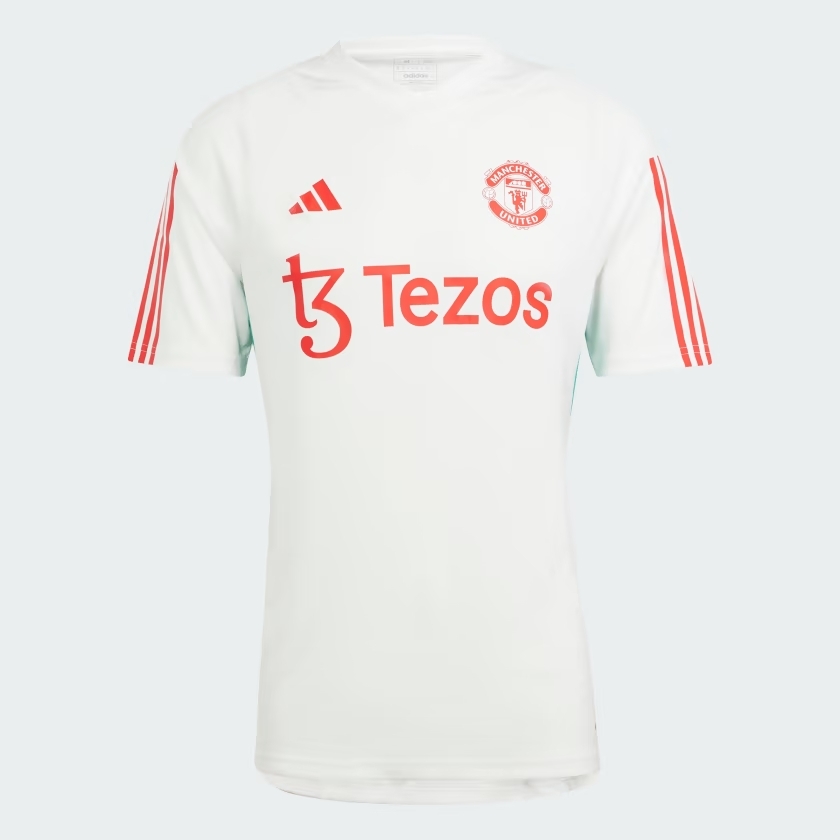 2023 Manchester United Training Shirt - White