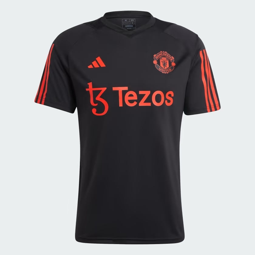 2023 Manchester United Training Shirt - Black