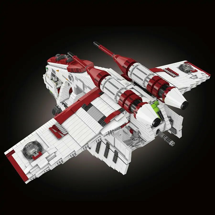 MOC LAAT-1 GunBoat Star Wars Buildings Set Fit Lego NO BOX MK21066